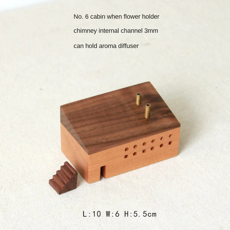 Japanese Style Wooden Incense Burner