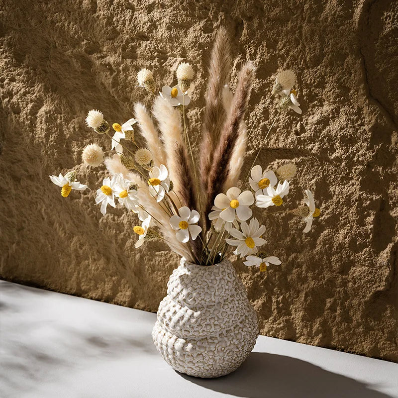 Ceramic Conch Vase for Decoration