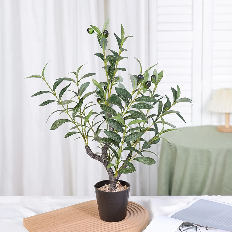 Artificial Olive Money Tree Plant
