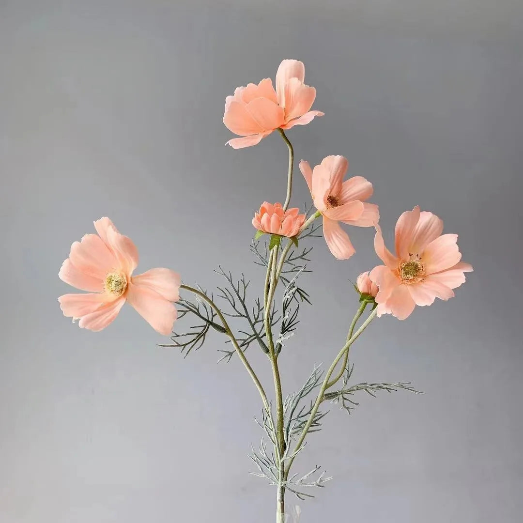 Artificial Cosmos Silk Flowers Bouquet