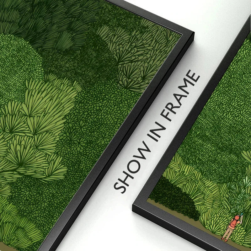 Green Forest Poster