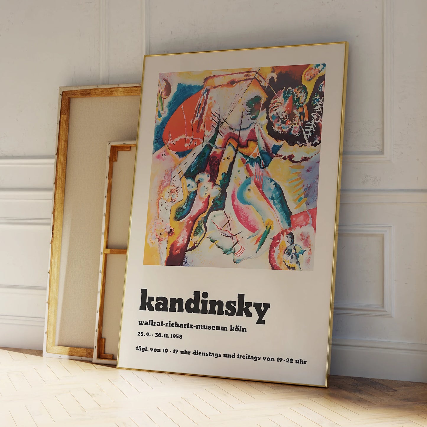 Modern Kandinsky Abstract Wall Art