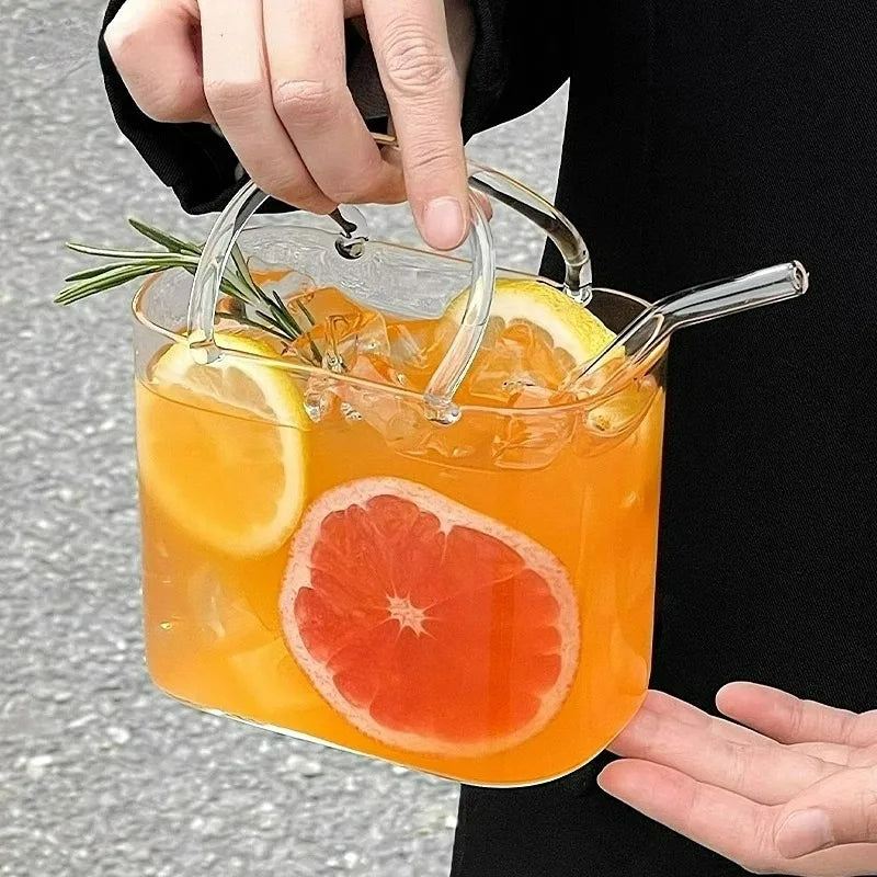 Handbag Cocktail Glass