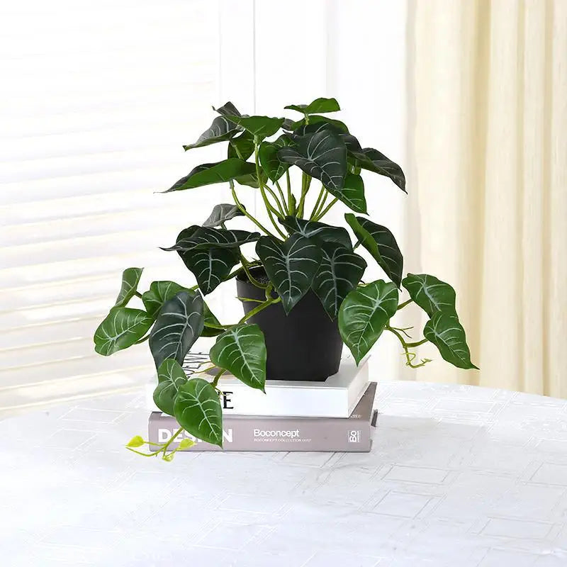 Artificial Turtle Palm Leaves