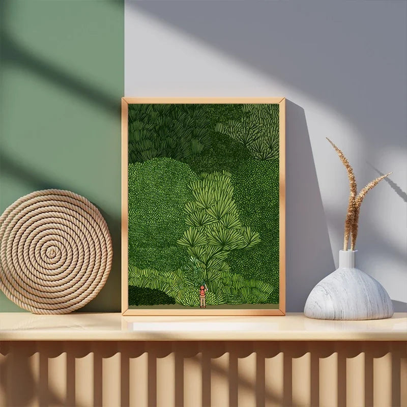 Green Forest Poster