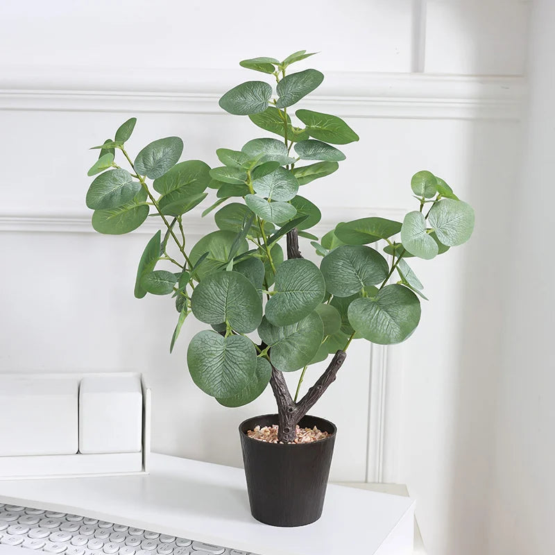 Artificial Olive Money Tree Plant