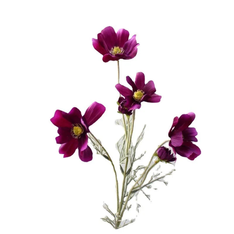Artificial Cosmos Silk Flowers Bouquet