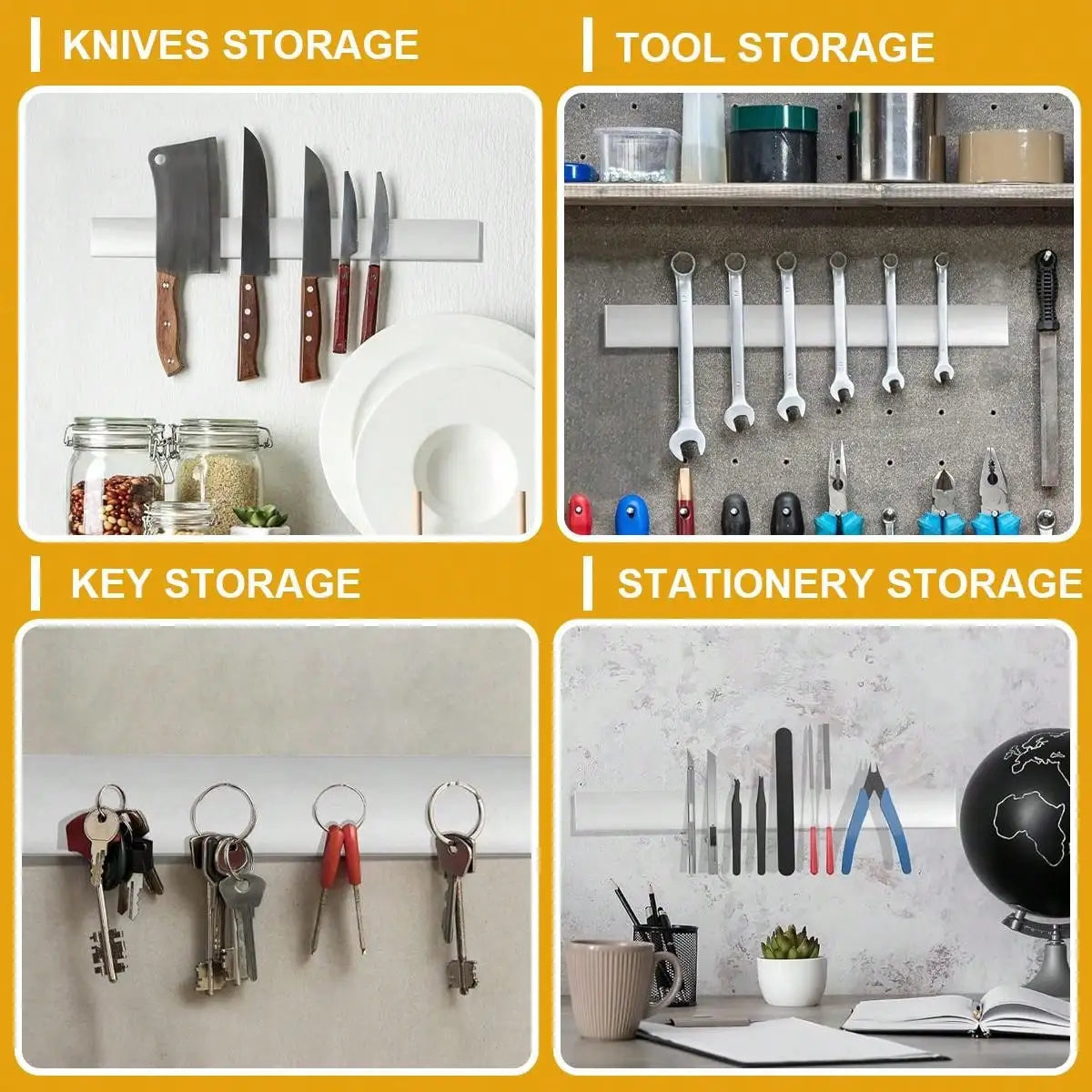 Magnetic Knife Holder Strip