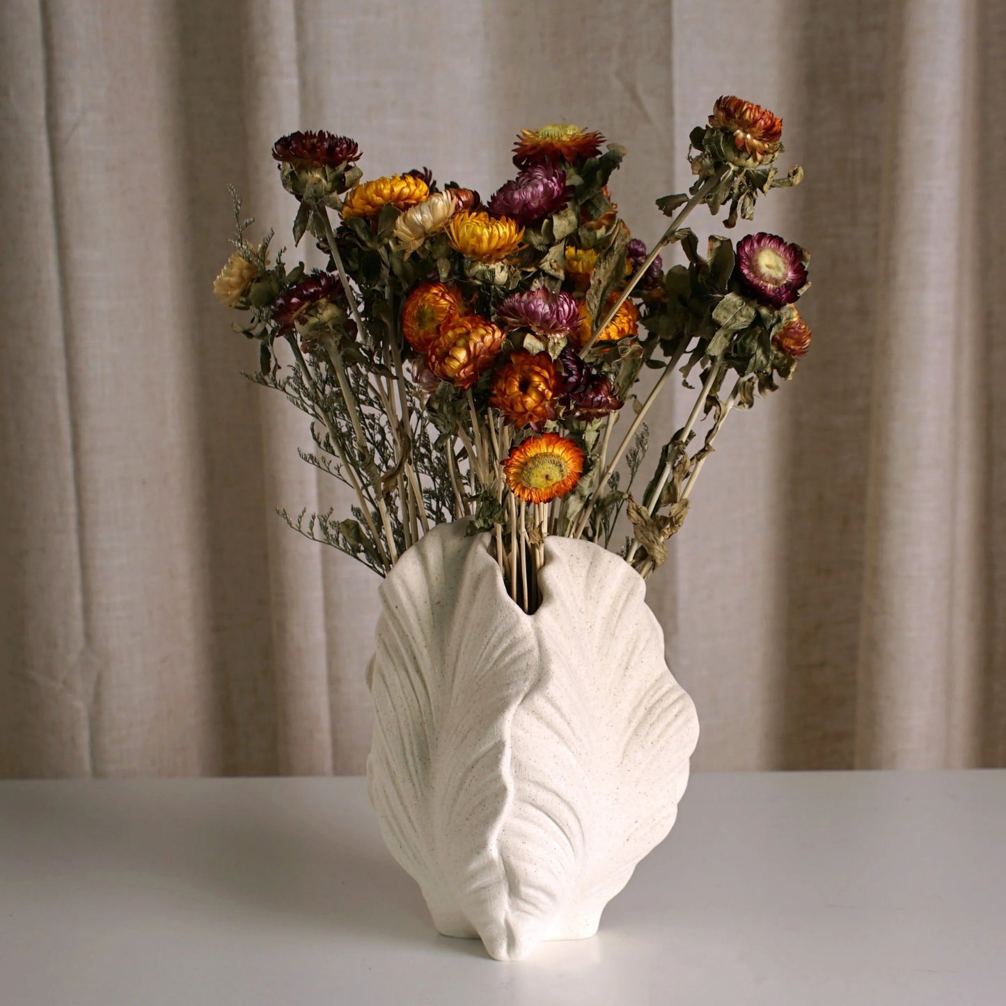 Ceramic Irregular Vase Centerpiece