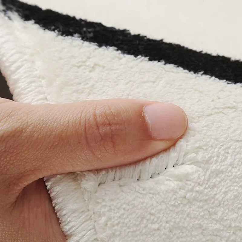 Soft Plush Non Slip Bedroom Rug