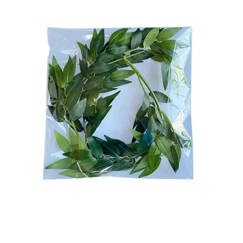 Artificial Eucalyptus and Bamboo Leaves