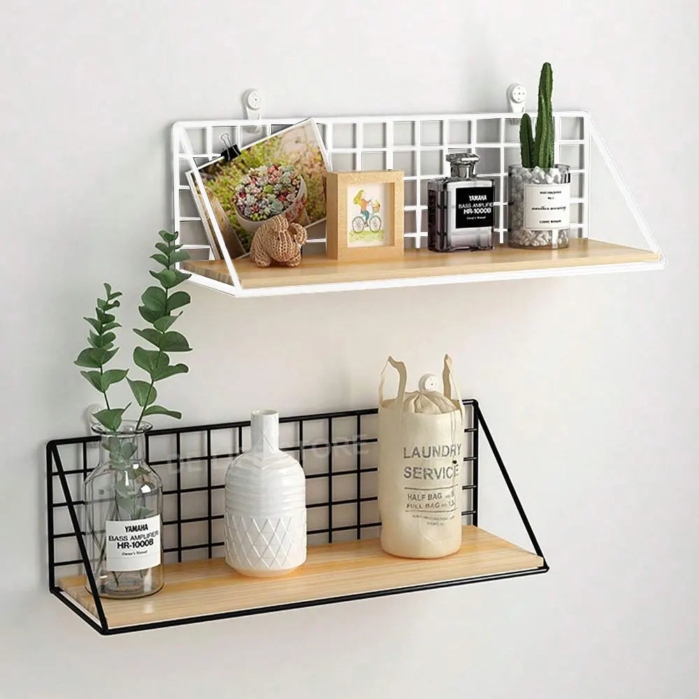 Wooden Wall Mounted Spice Rack