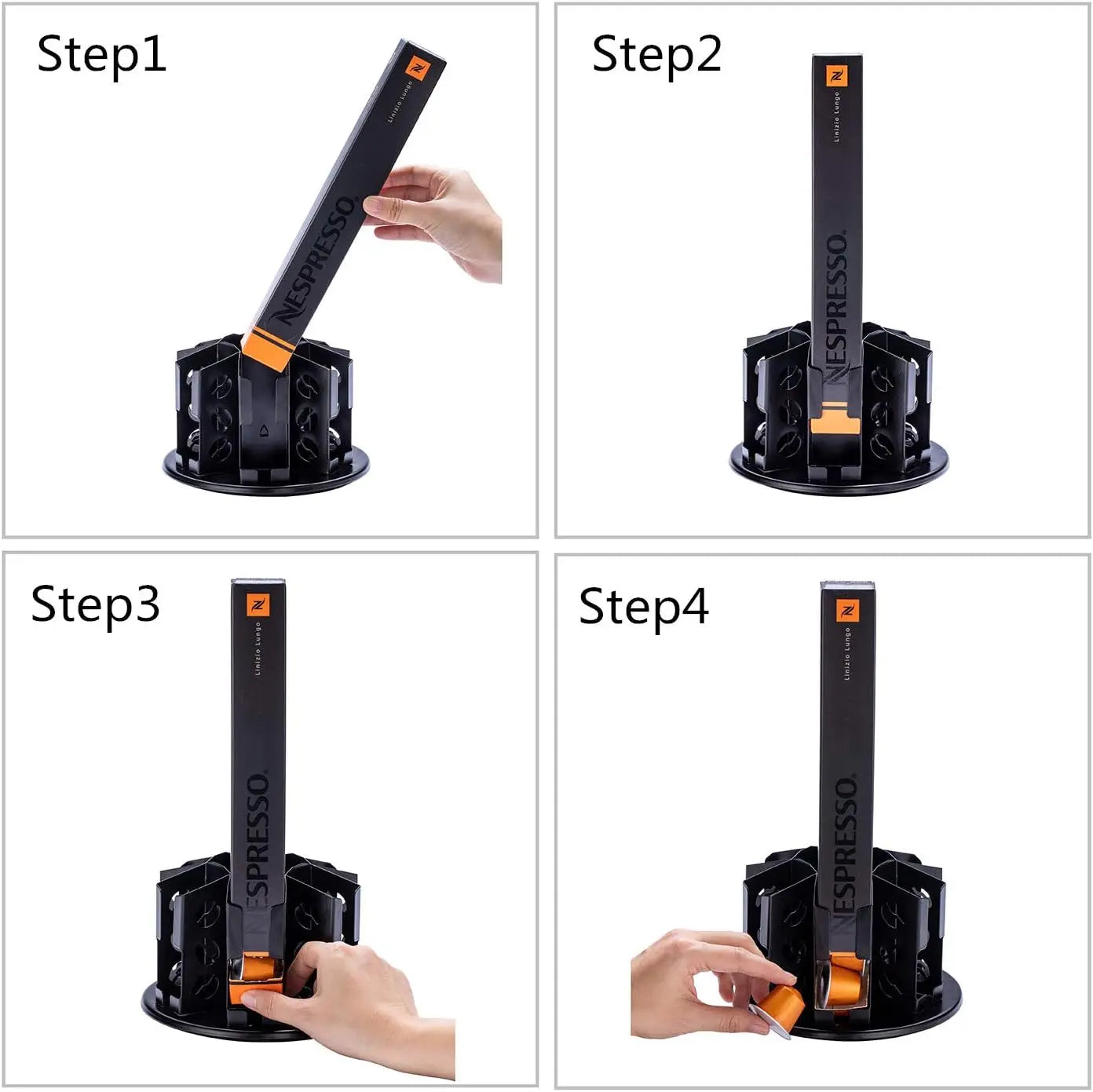 Metal Nespresso Pod Holder Dispenser Stand