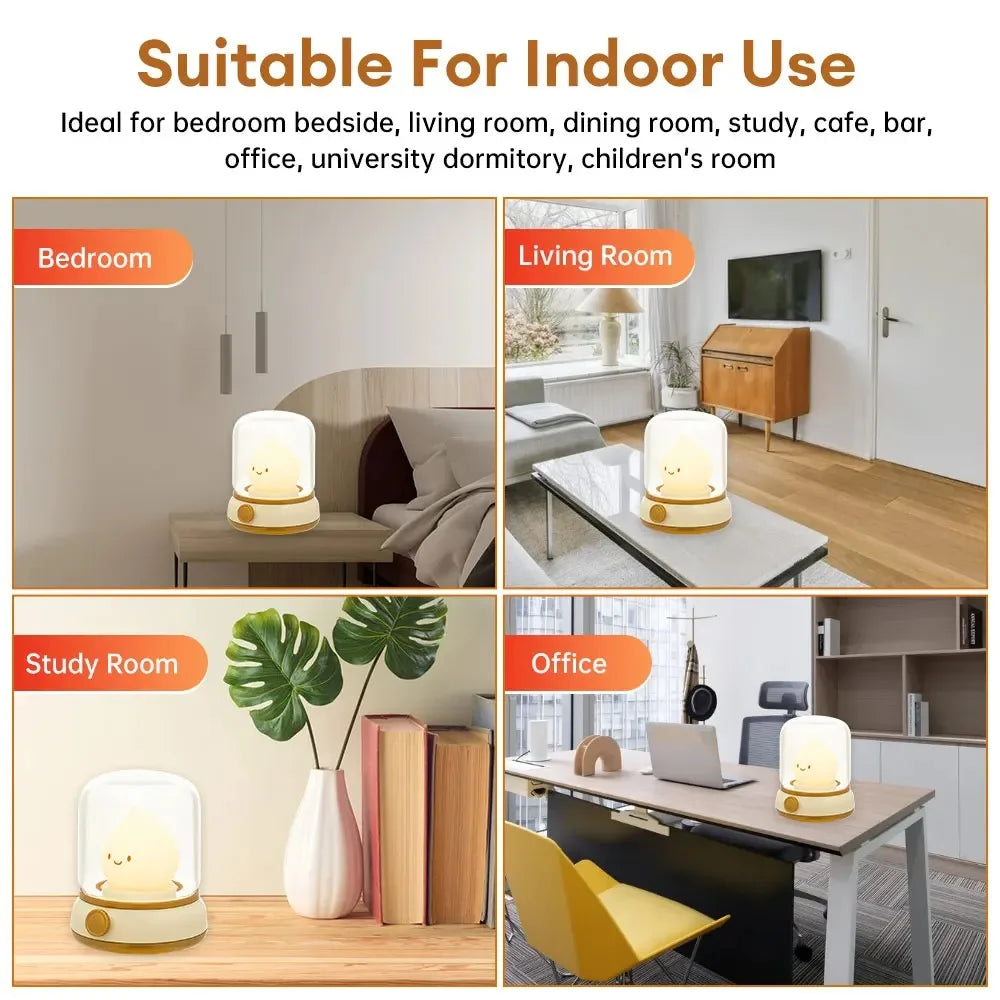 Mini Cute USB Rechargeable Lamp