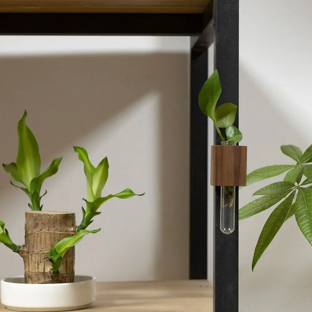 Wooden Test Tube Vase Sticker