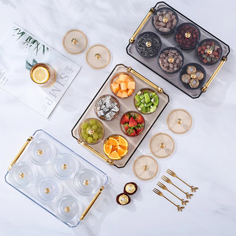 Clear Multifunctional Polypropylene Rectangular Tray