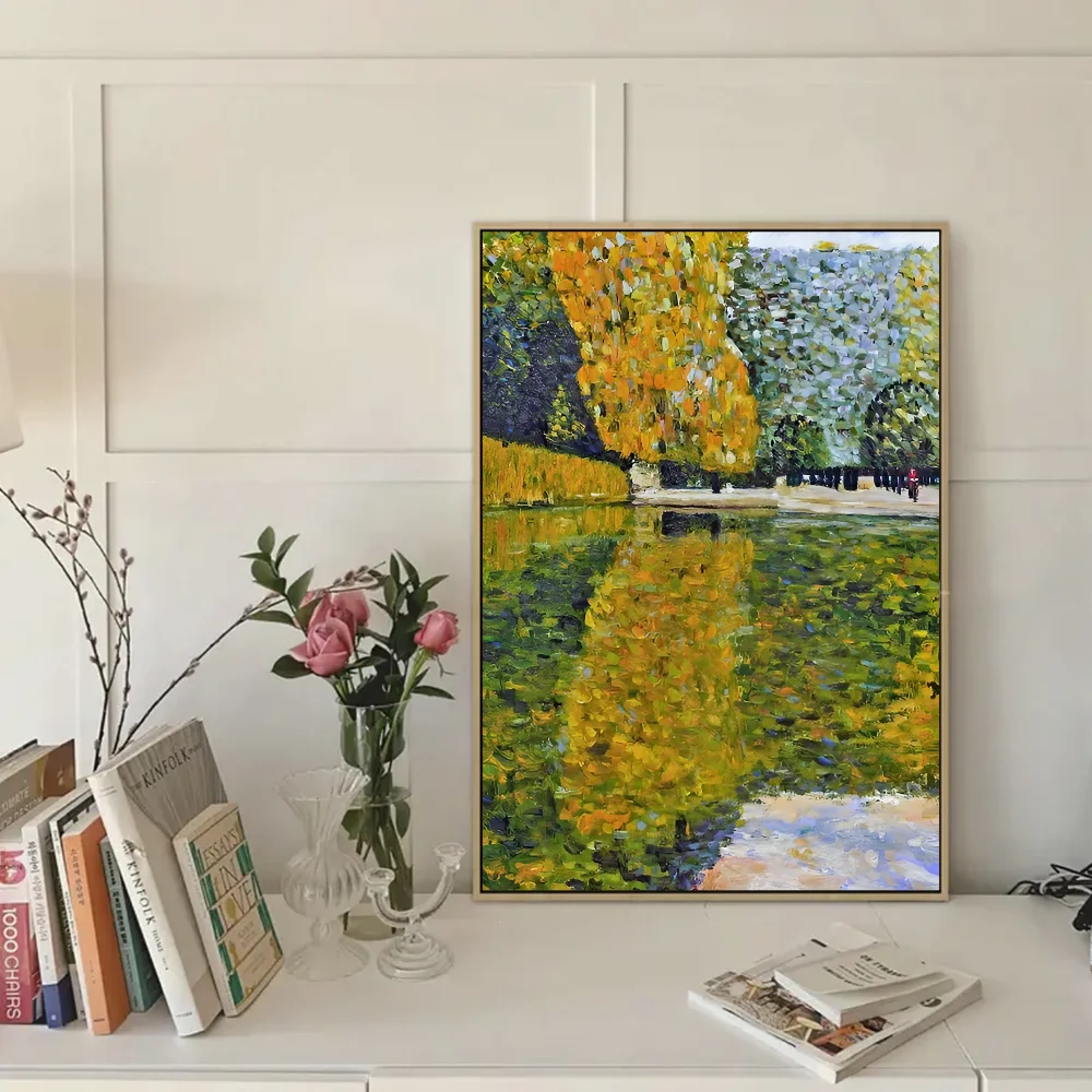 Klimt Symbolism Waterproof Sticker Poster