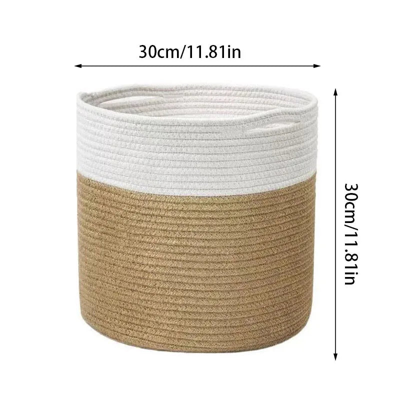 Cotton Rope Large Capacity Basket