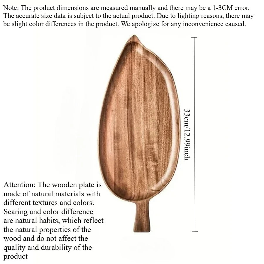 Premium Solid Wood Leaf Tray