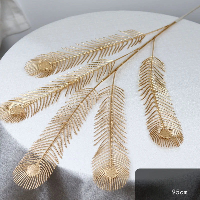Gold Eucalyptus Ginkgo Leaf