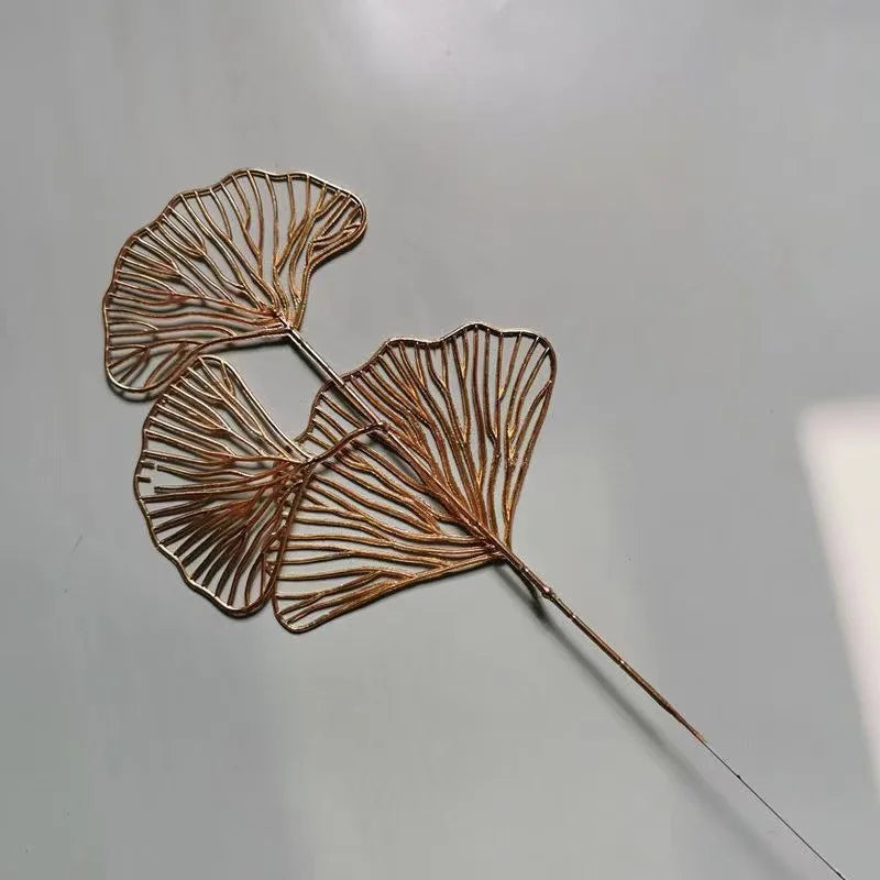 Gold Eucalyptus Ginkgo Leaf