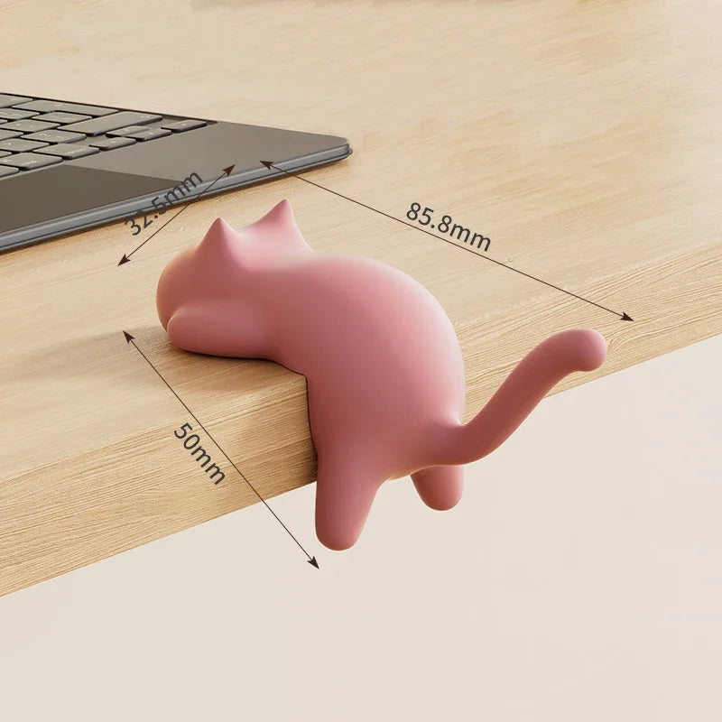Cute Cat Shaped Hooks Key Organizer