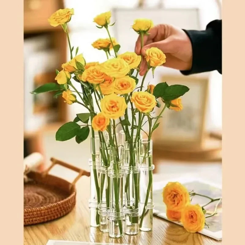 Hinged Glass Aquatic Plant Vase