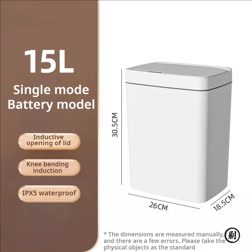 Touchless Smart Trash Can 15L