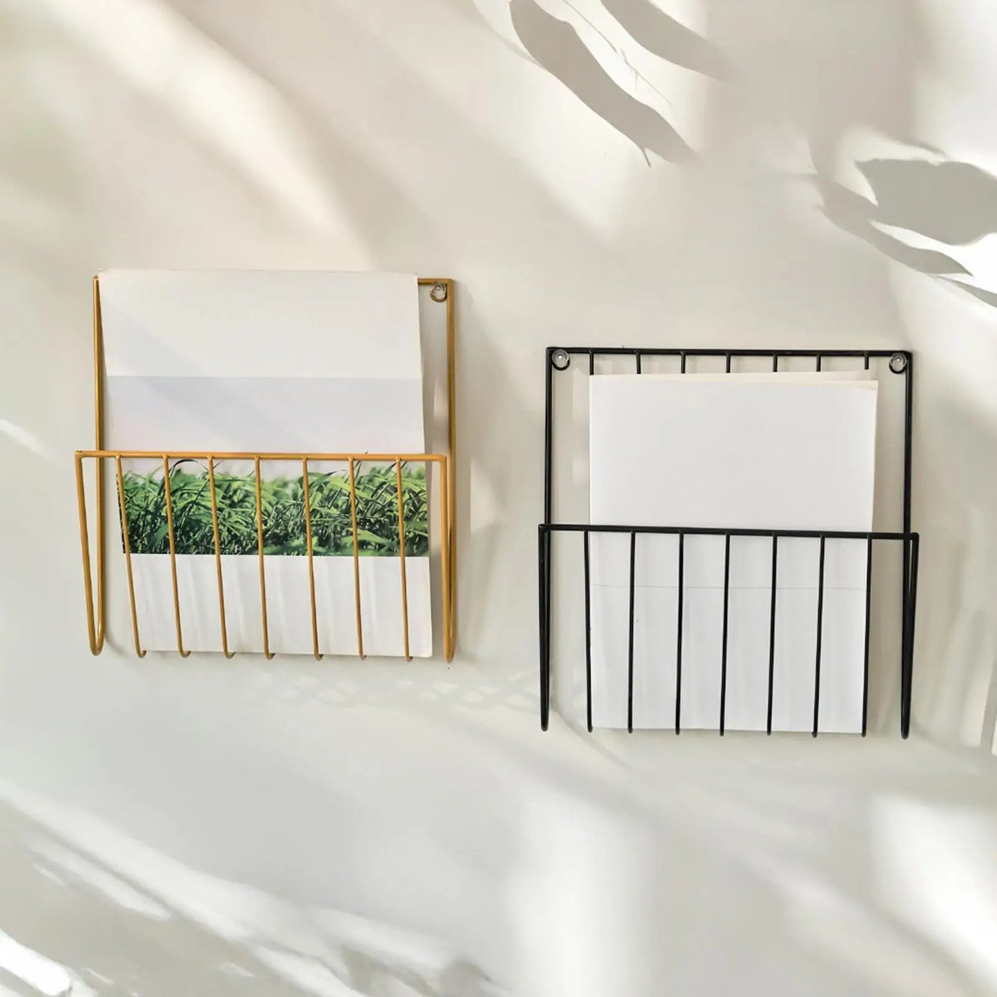 Wall Mounted File Holder Rack