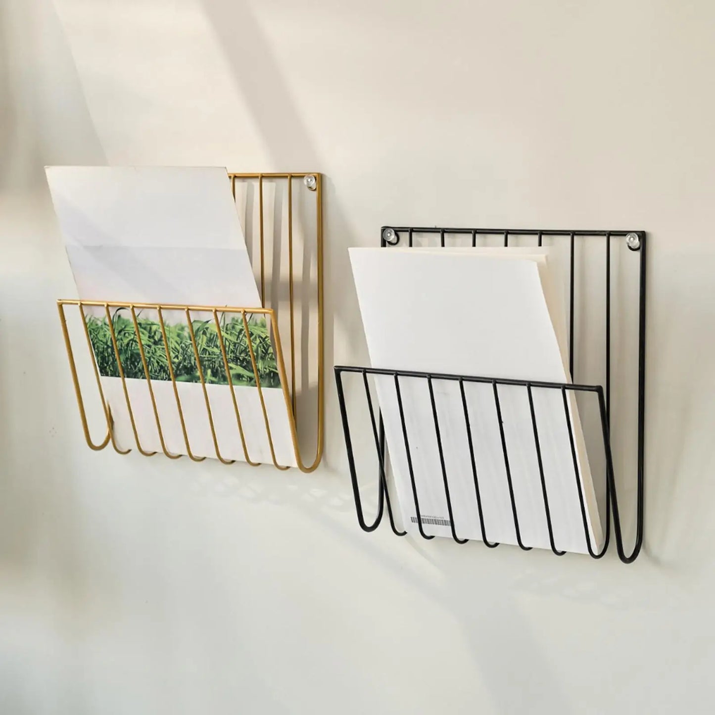 Wall Mounted File Holder Rack