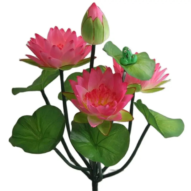 Artificial Lotus Flower Bunch