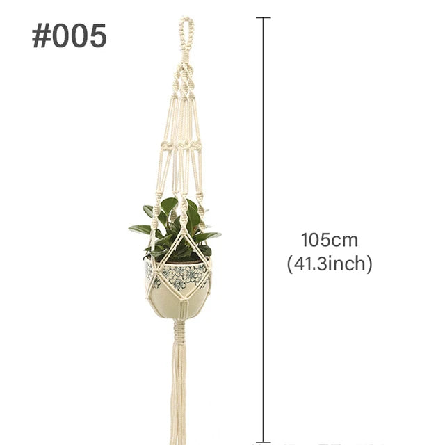 Hanging Macrame Plant Holder