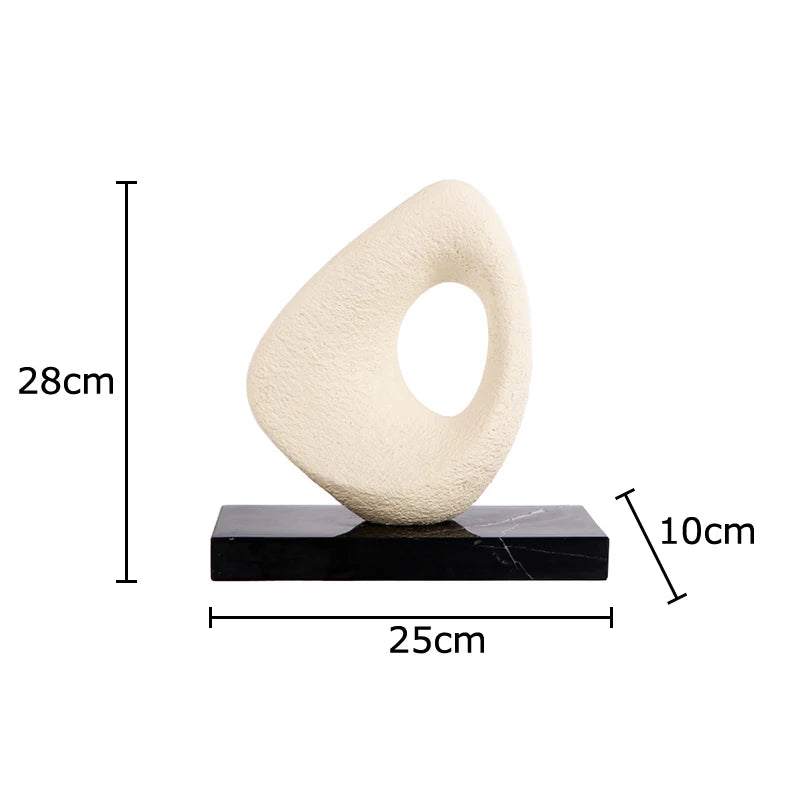Resin Sculptural Desk Ornament