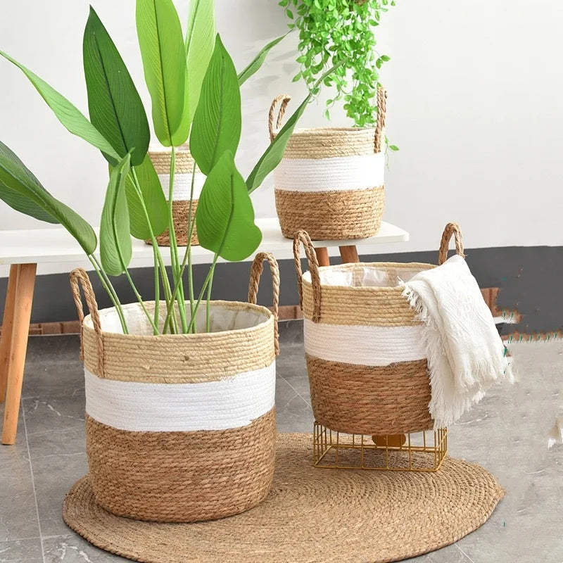 Wicker Handwoven Planter