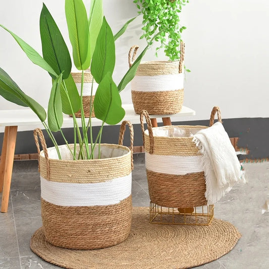 Wicker Handwoven Planter