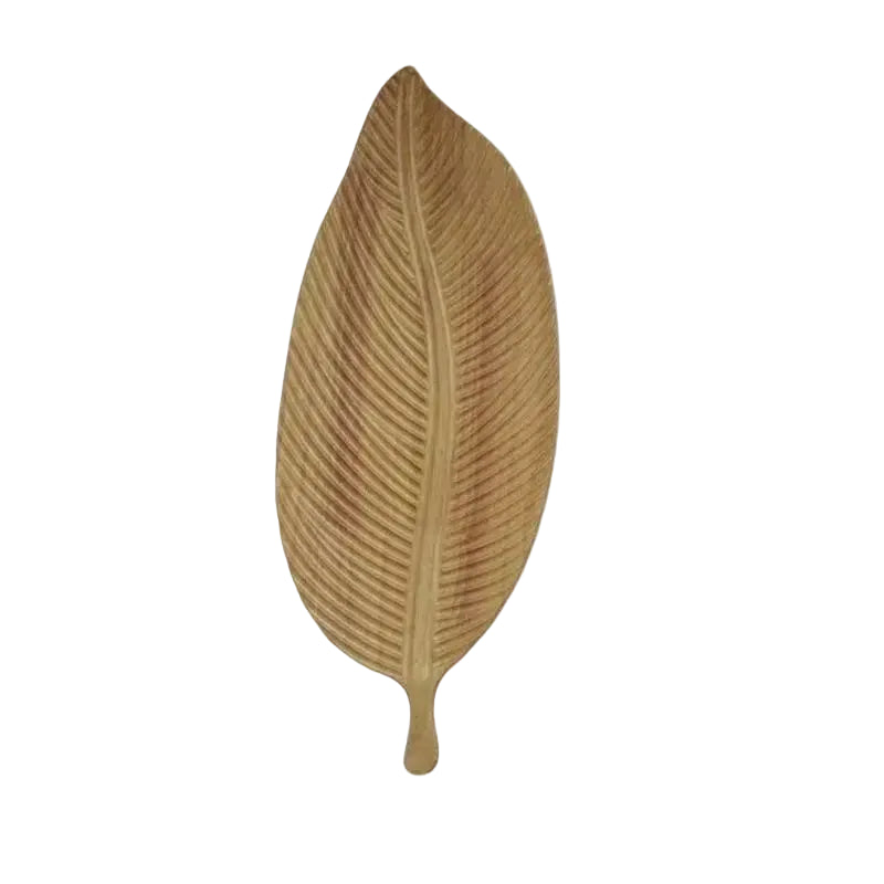 Eco Friendly Walnut Leaf Tray
