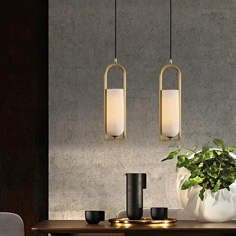 Marble LED Dining Pendant Light