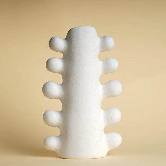 Add a touch of elegance to your decor with our Unglazed Ceramic Nordic Vase, perfect for showcasing dried flowers and enhancing any modern space.