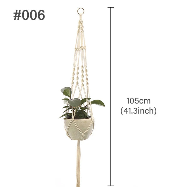 Hanging Macrame Plant Holder