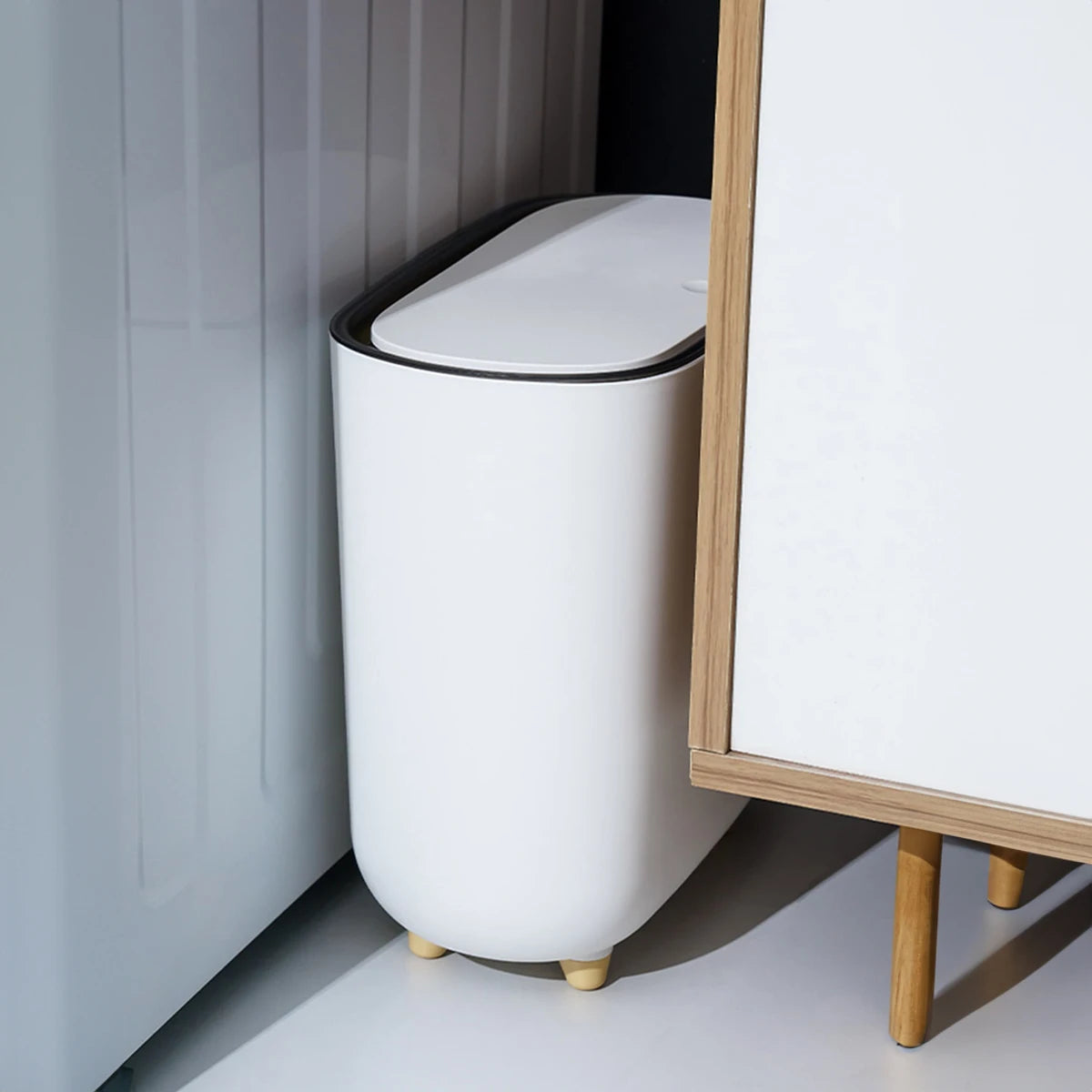 Narrow Garbage Trash Bin