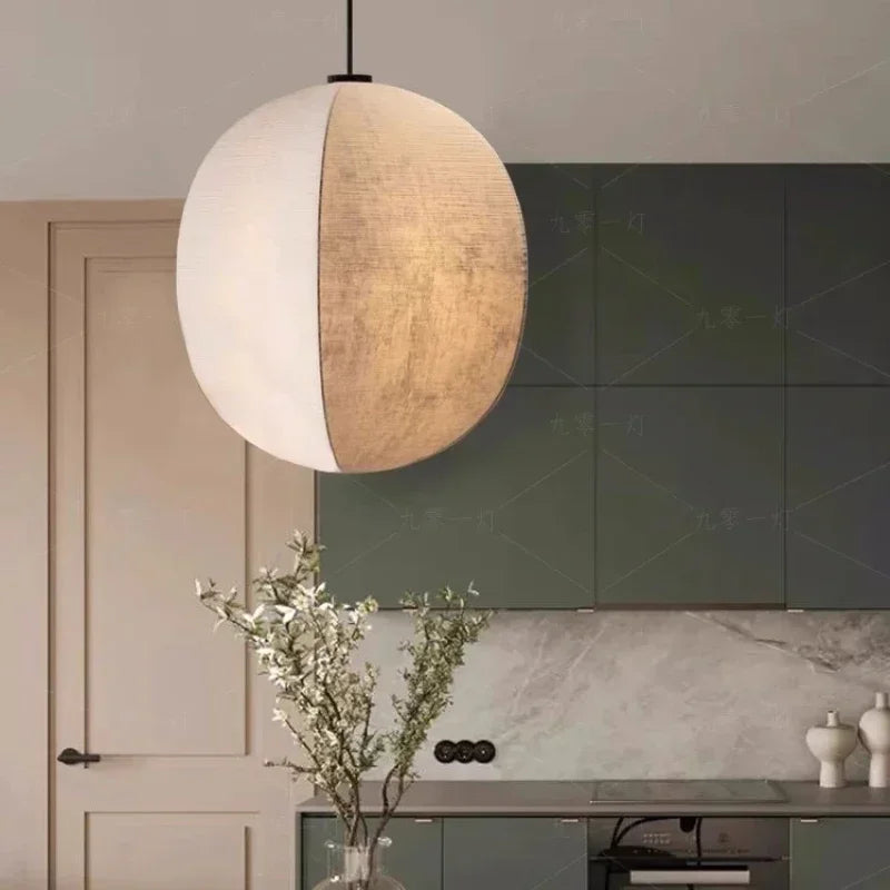 Linen LED Pendant Ambient Light