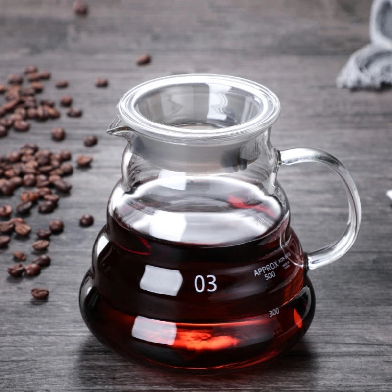 Pour Over Glass Kettle