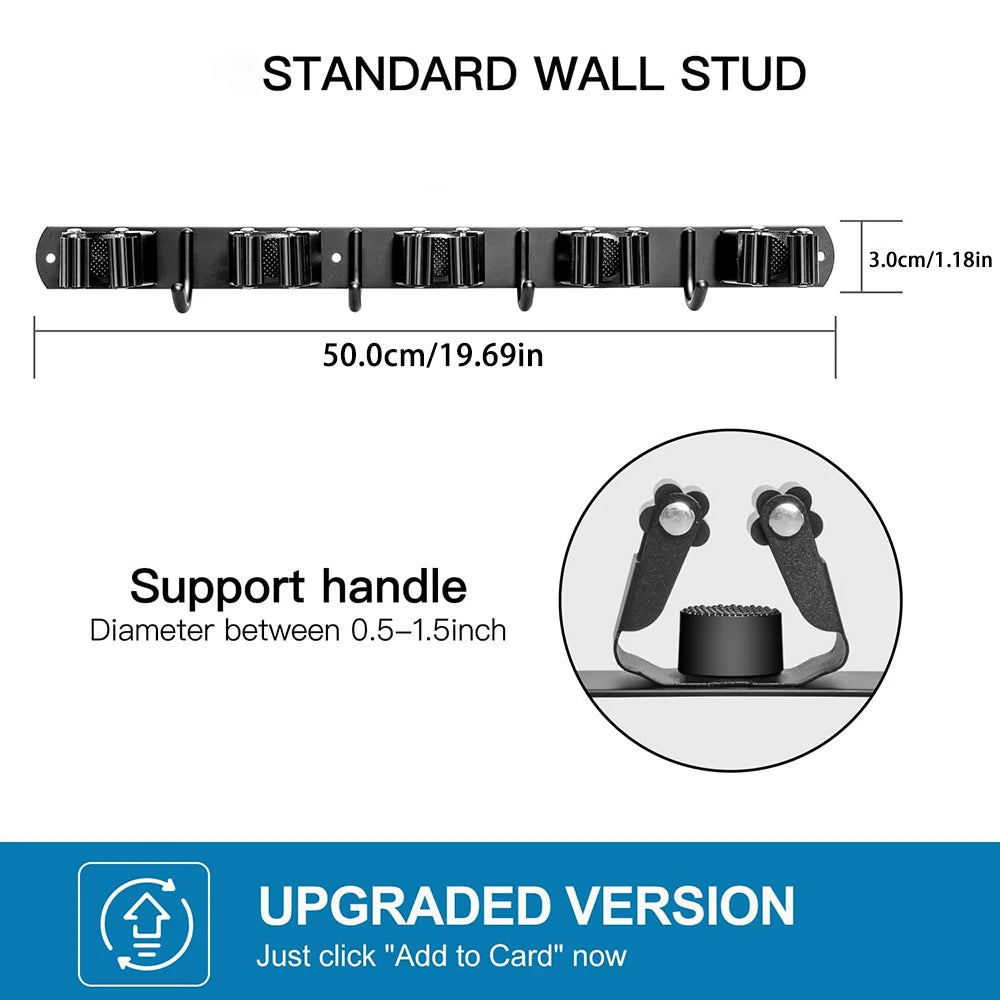 Wall Mounted Mop Holder
