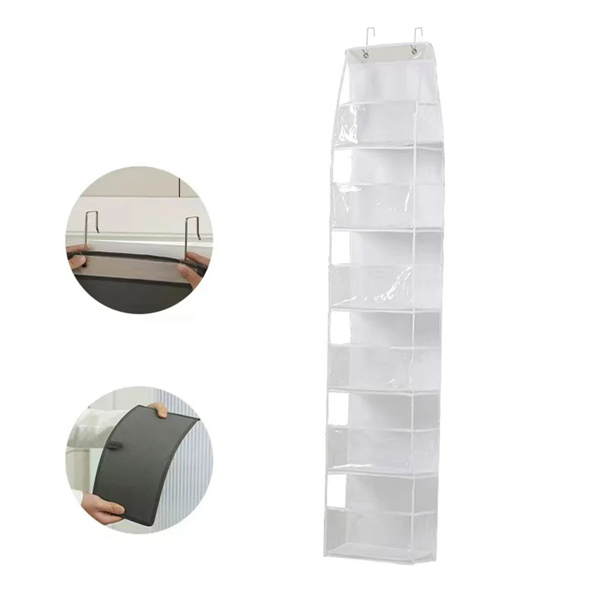Hanging Fabric Storage Bags Organizer