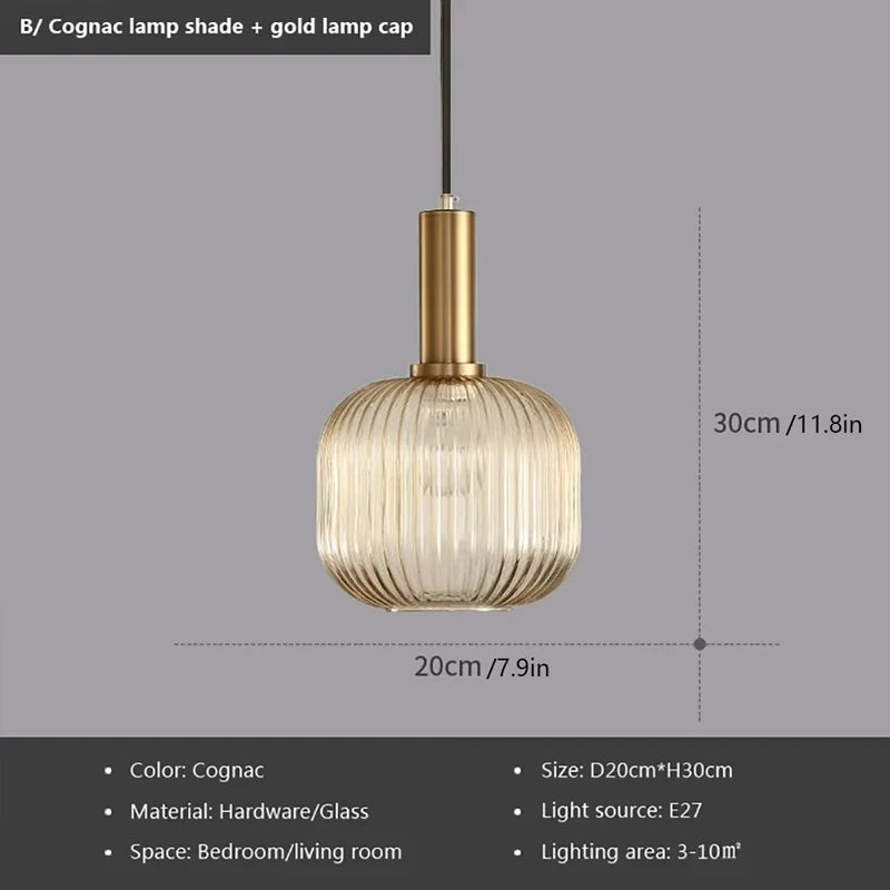 Glass LED Pendant Light