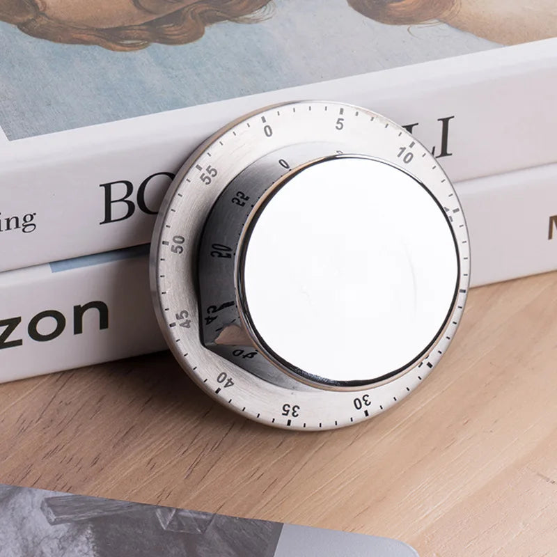 Living Plus Stainless Steel Mechanical Kitchen Timer – The Living Plus