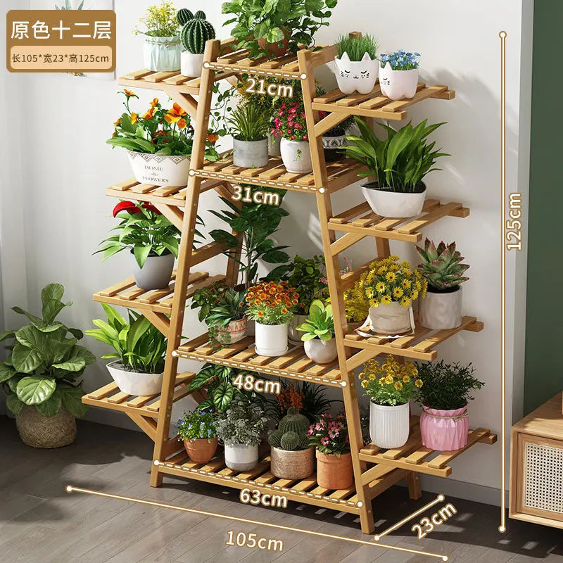 Balcony Plant Display Rack