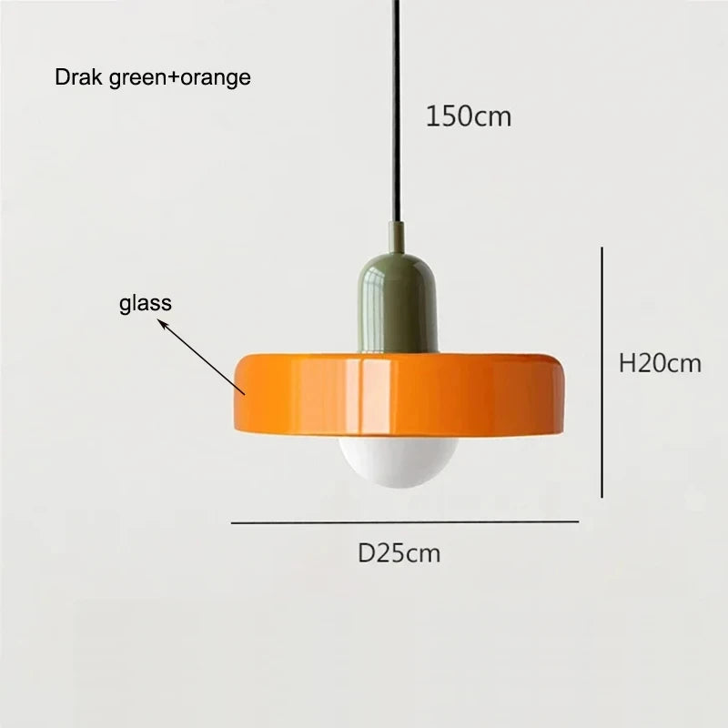 Crystal Glass Pendant Lamp