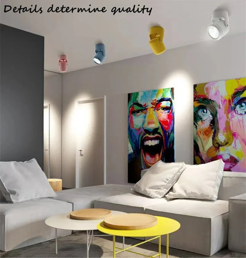 Dimmable Rotating Spotlight