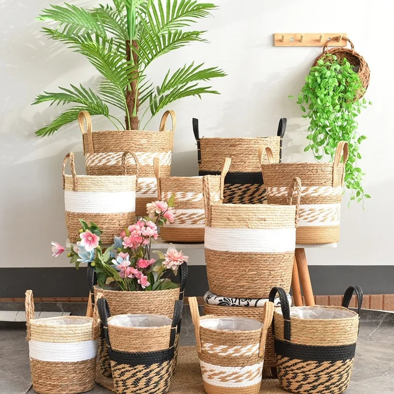 Wicker Handwoven Planter